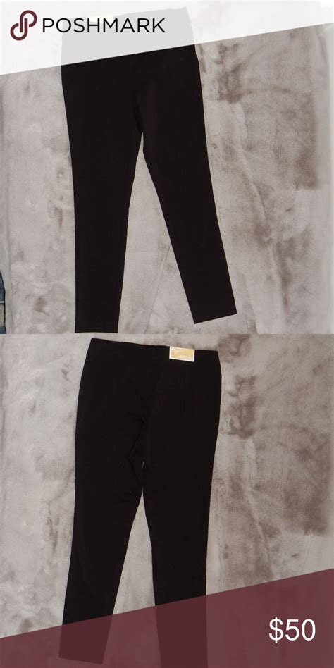 michael kors super skinny pull-on pants|Michael Kors pantsuit.